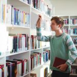 Book in library