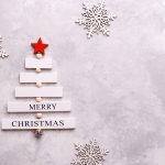 Wooden christmas tree