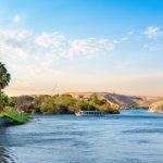 Panorama of Nile river