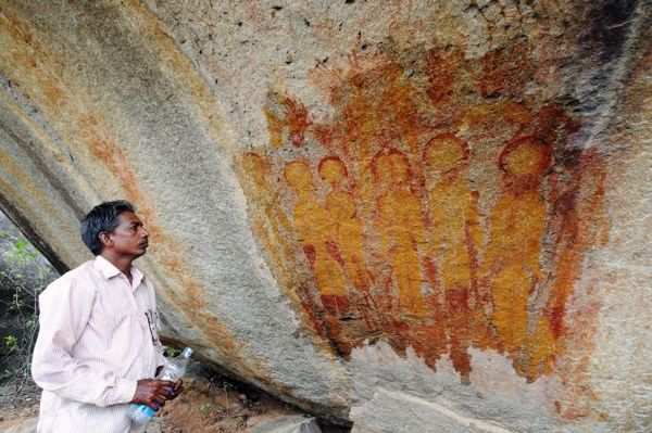 India petroglyphs aliens