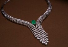 Why Ethical Diamond Engagement Rings Reflect a New Kind of Commitment elegant diamond necklace with emerald accent
