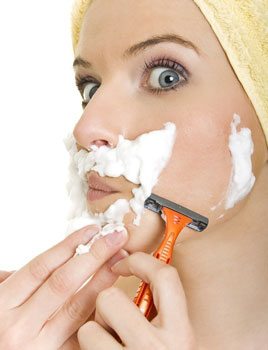 woman_shaving