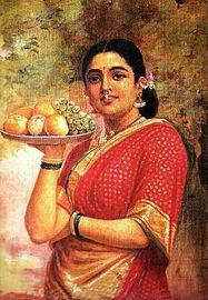 Raja Ravi Varma The Maharashtrian Lady