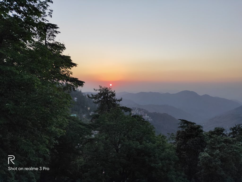 shimla queen of the hills best sunset of the world