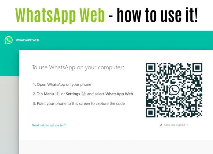 WhatsApp Web - how to use it!