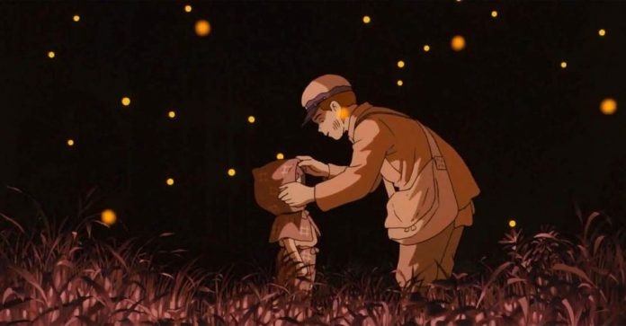 Grave of the fireflies is the as devastating as an anime could ever get...