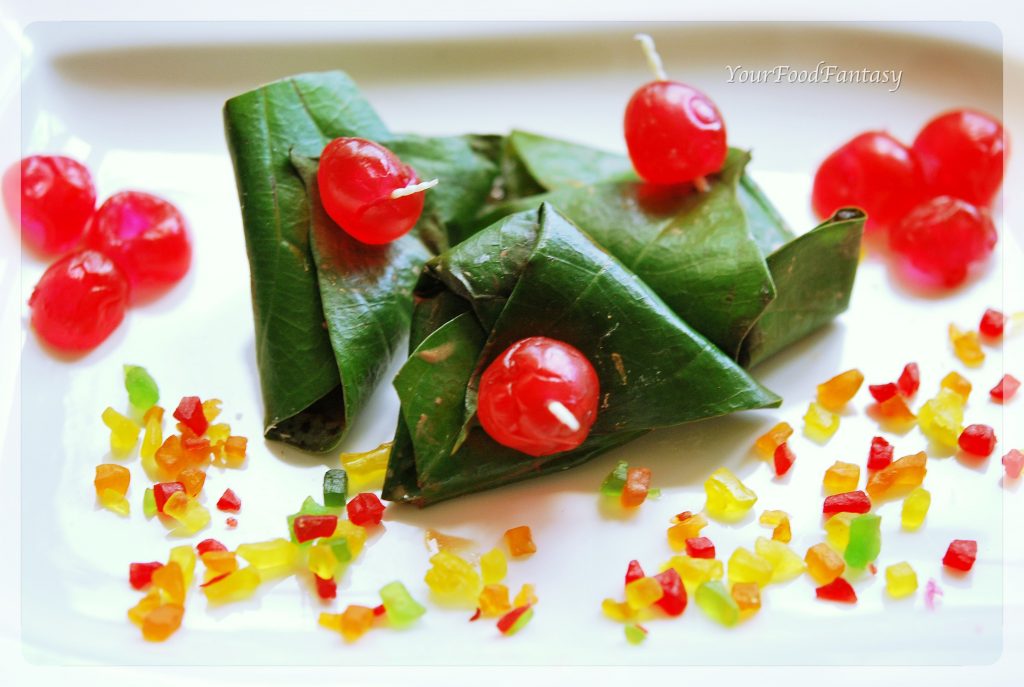 sweet paan recipe yourfoodfantasy by meenu gupta 1