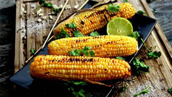 Grilled corns