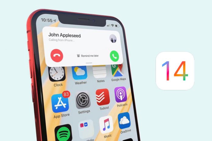 iOS 14 banner