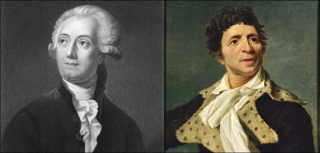 Antoine Lavoisier vs Jean-Paul Marat