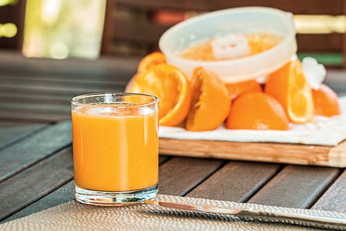 fresh orange juice squeezed refreshing citrus 158053