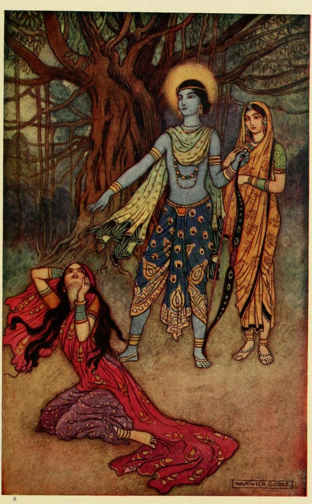 Rama spurns the demon lover
