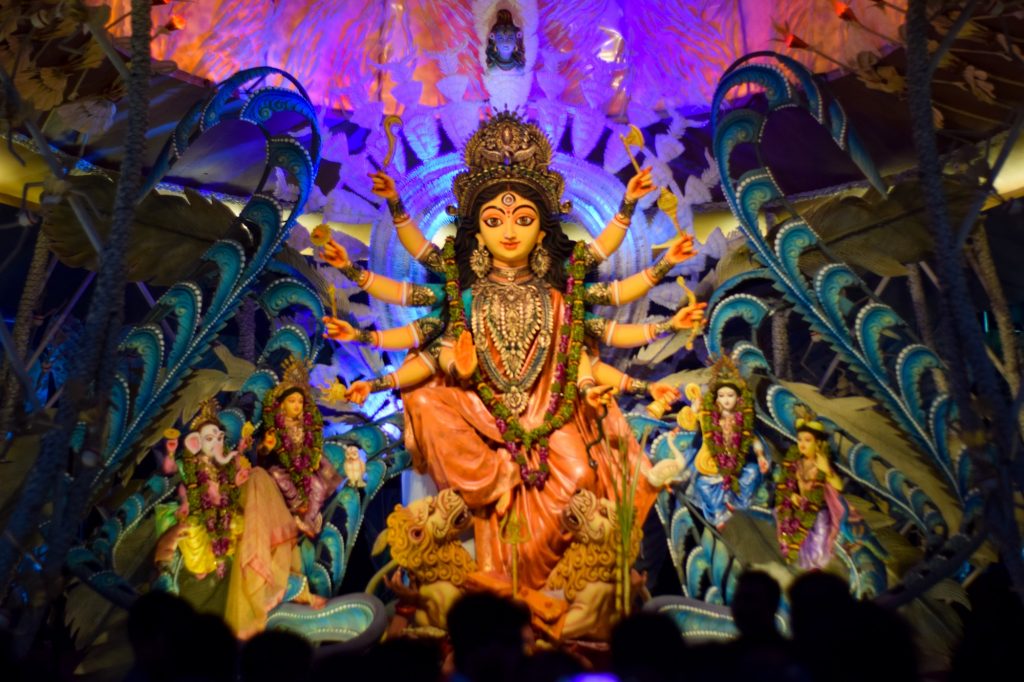 Durga Puja Indian Festival Celebration