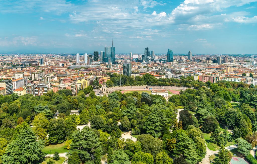 City of Milan Panorama