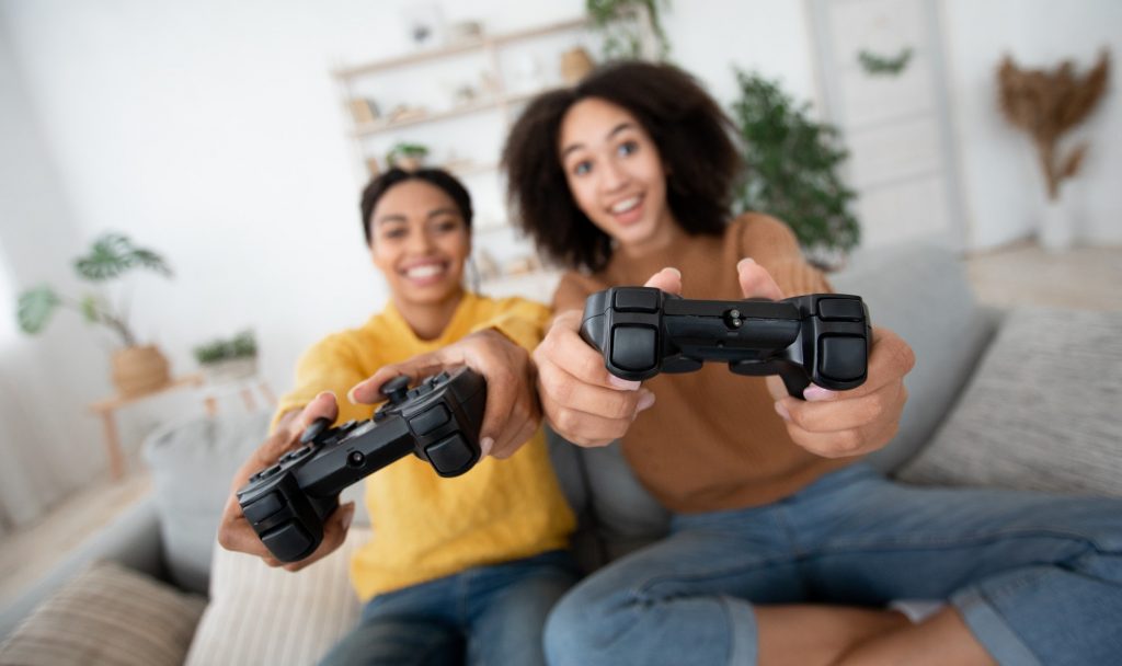 Enjoy free time during covid-19 quarantine and play in video game at home