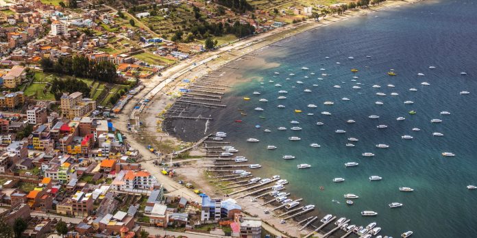 Exploring Copacabana at Lake Titicaca