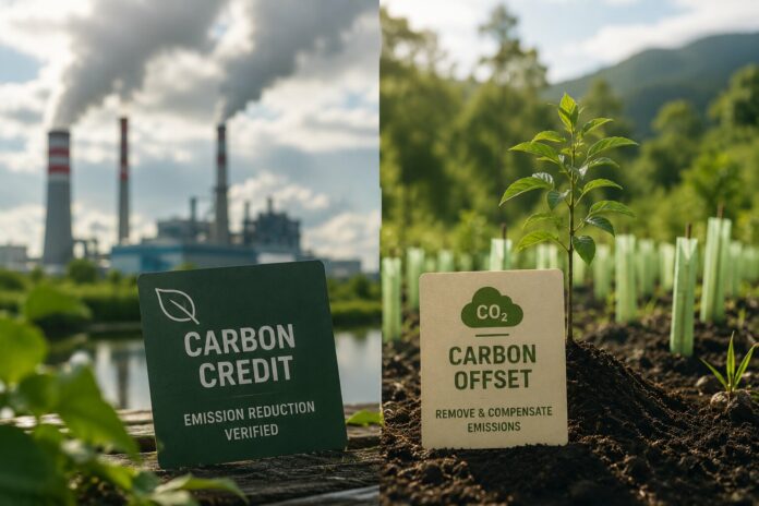 carbon credit and carbon offset