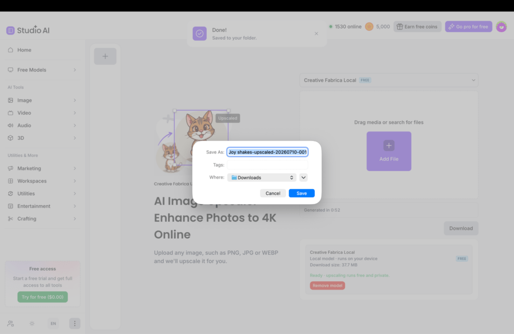 Creative Fabrica Studio Desktop for Small Business Owners